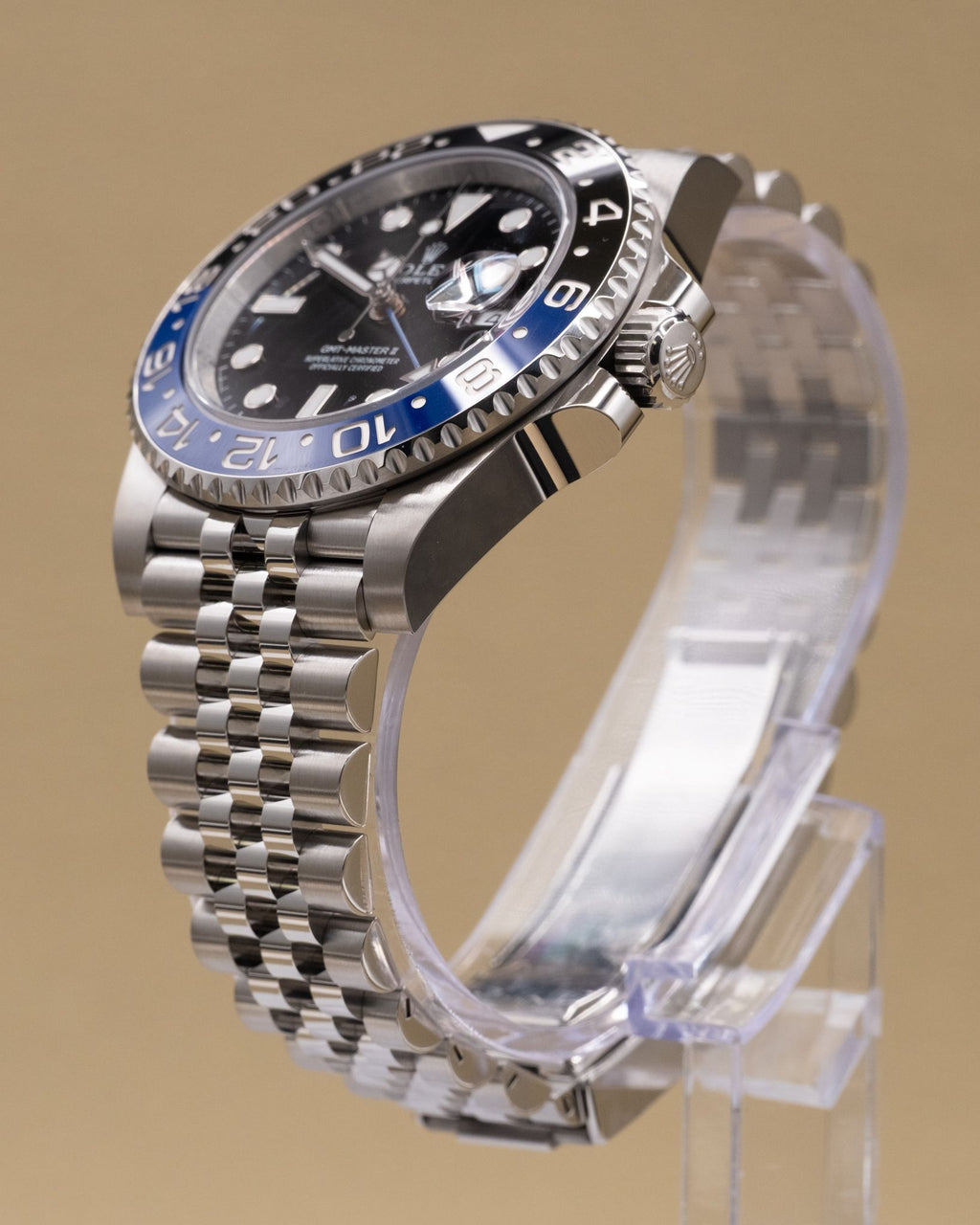 Rolex GMT-Master II Batgirl Black Dial on Jubilee 126710BLNR Complete 2026