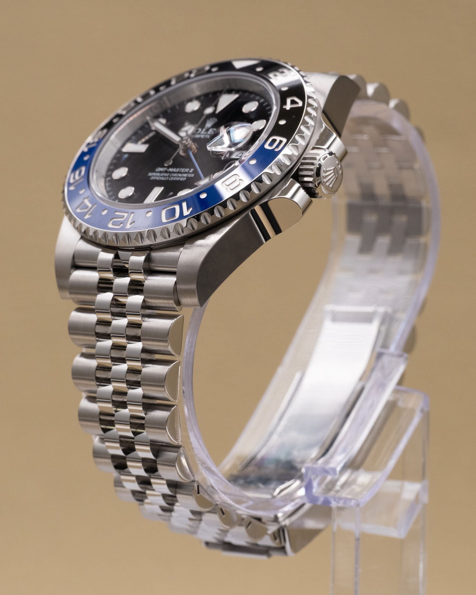 Rolex GMT-Master II Batgirl Black Dial on Jubilee 126710BLNR Complete 2026