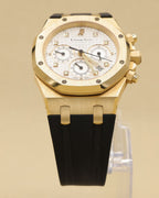 Audemars Piguet Royal Oak Chronograph Silver Dial on Leather Strap 26022BA.OO.D088CR.01