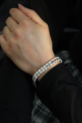 Diamond Tennis Necklace in 14K White Gold, 32.16ct B-3216CVD