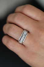 Men's Baguette Ring 1.44 cts.