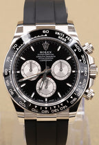 Rolex Daytona Black And Steel Index Dial on Oysterflex 126519LN Complete 2025
