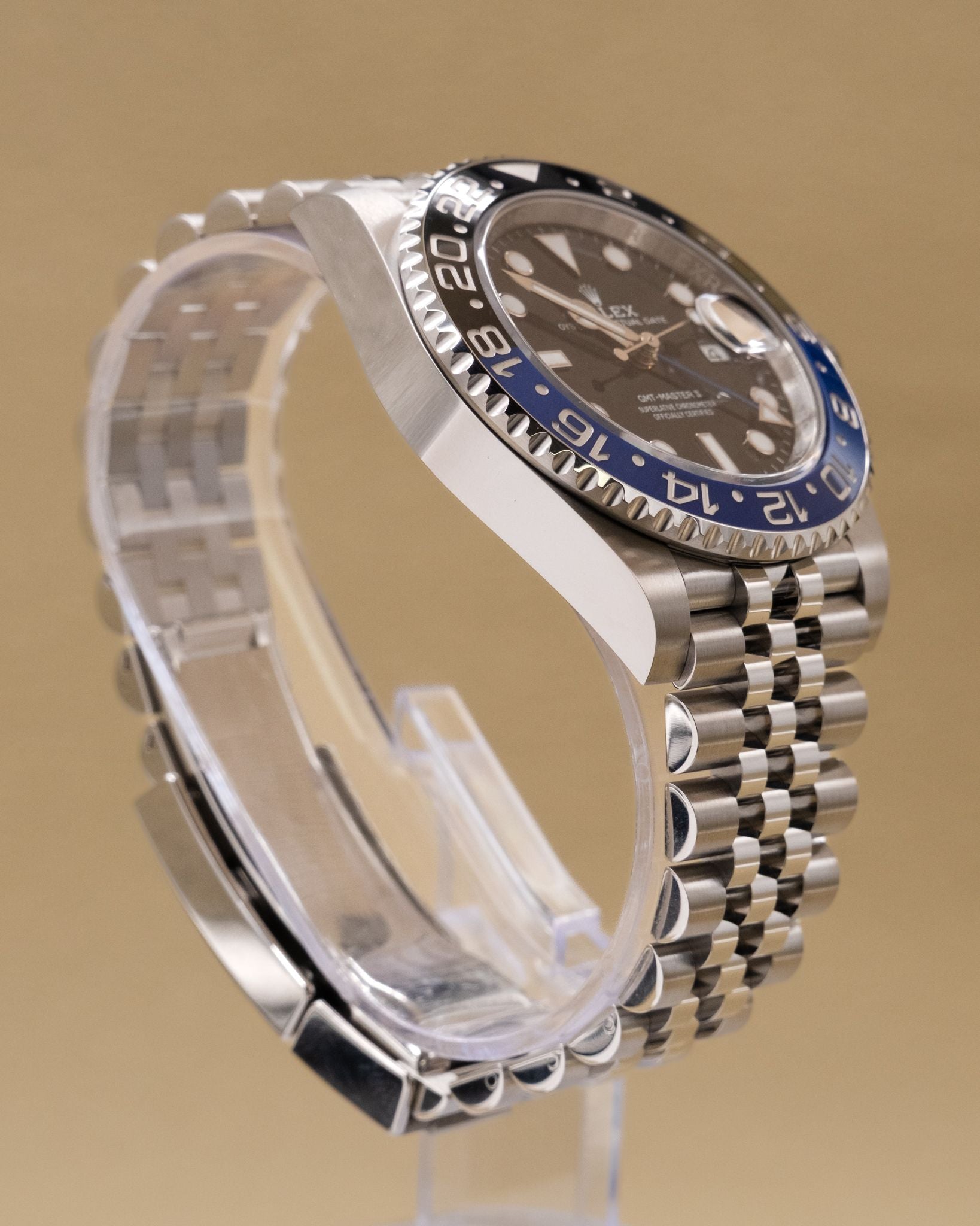 Rolex GMT-Master II Batgirl Black Dial on Jubilee 126710BLNR Complete 2026