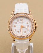 Patek Philippe Aquanaut Quartz Matte White Dial on Strap 5269/200R-001 Complete 2021