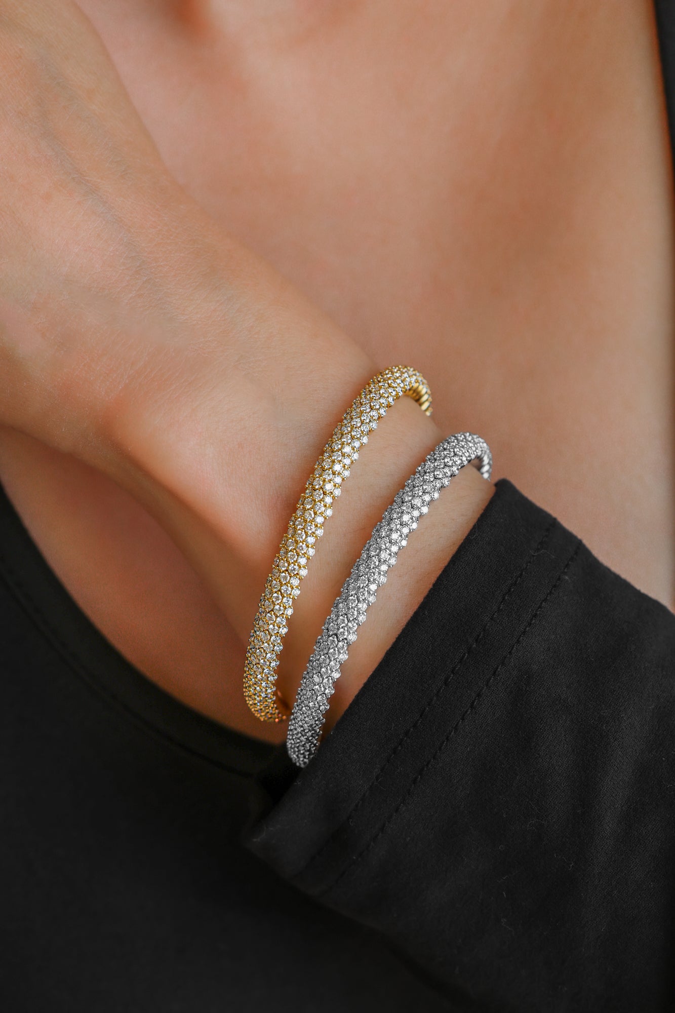 Soraya Collection Diamond Bangle Bracelet, 6.65ct B-665BANG