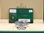 Rolex GMT-Master II Batgirl Black Dial on Jubilee 126710BLNR Complete 2023