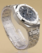 Audemars Piguet Royal Oak Chronograph "50th Anniversary" Blue Dial on Bracelet 26240ST.OO.1320ST.01 Complete 2022