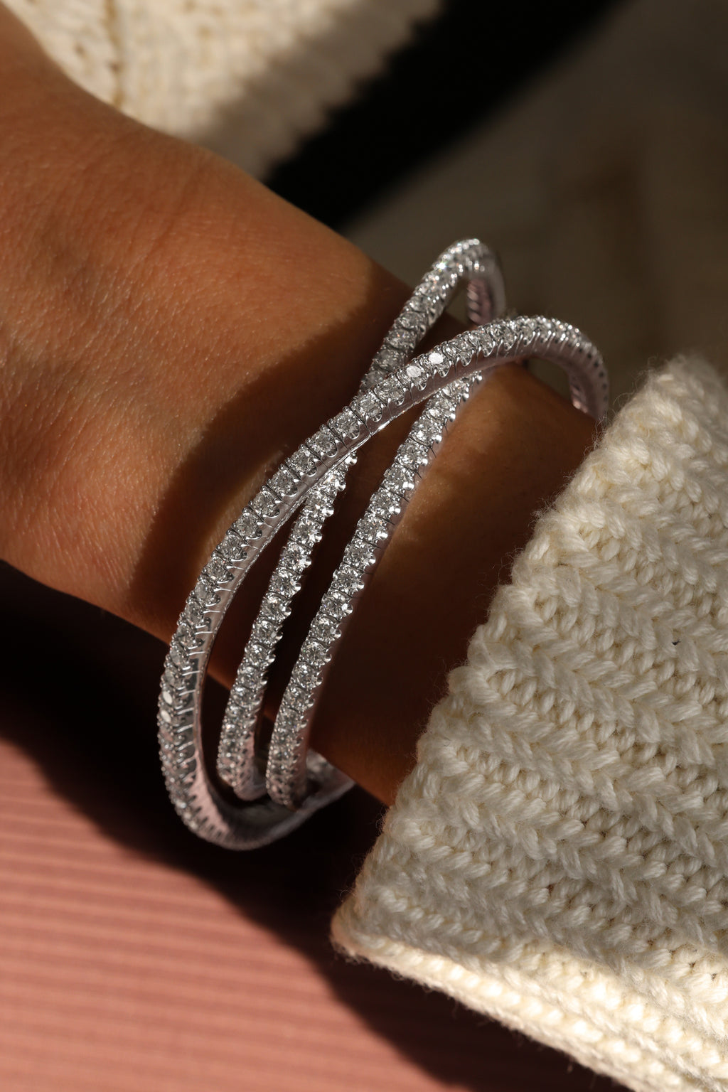 3-ROW STRETCH Bangles and Cuffs