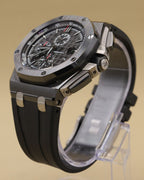 Audemars Piguet Royal Oak Offshore Chronograph Black Dial on Rubber Strap 26402CE.OO.A002CA.01.A 2012