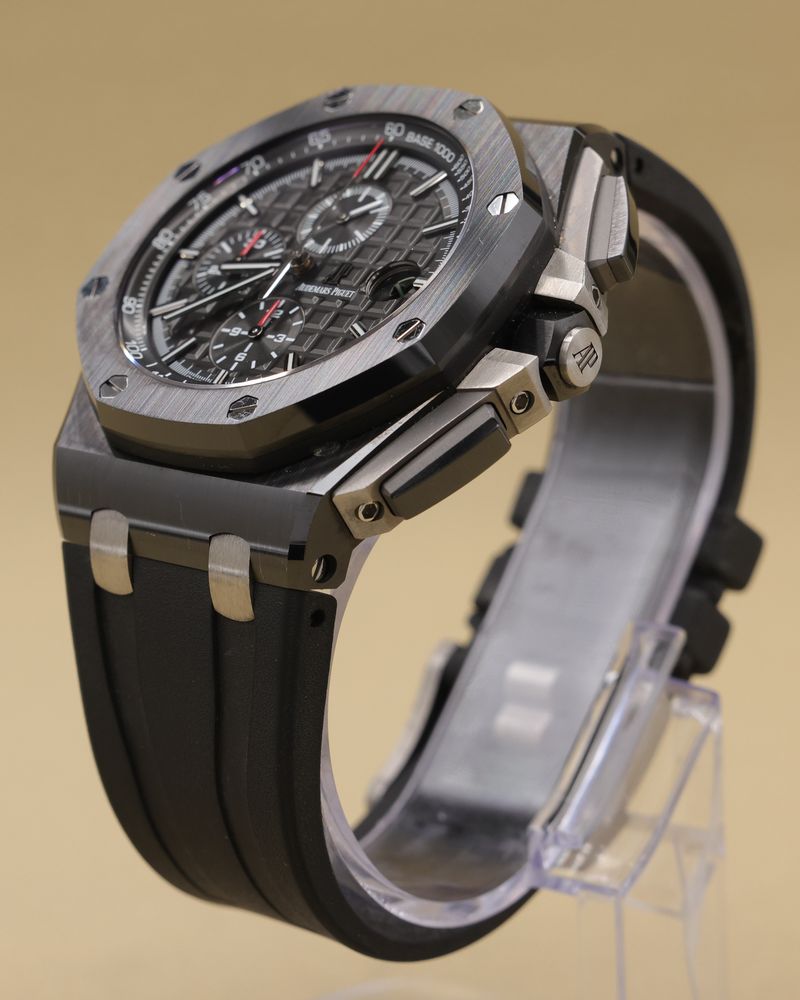 Audemars Piguet Royal Oak Offshore Chronograph Black Dial on Rubber Strap 26402CE.OO.A002CA.01.A 2012