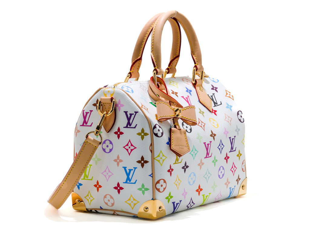 Louis Vuitton X Takashi Murakami Monogram Multicolor Speedy