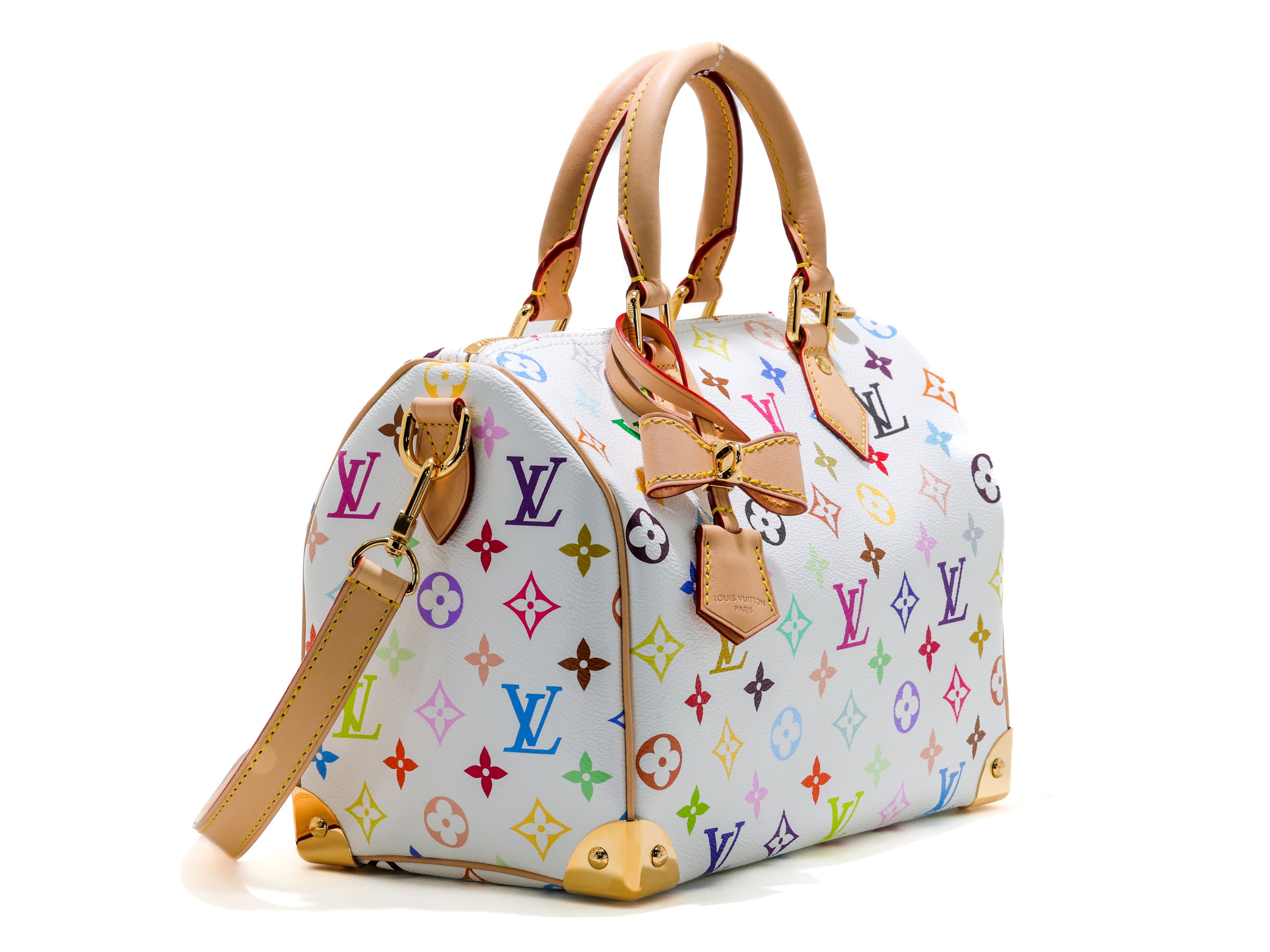 Louis Vuitton X Takashi Murakami Monogram Multicolor Speedy