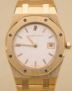 Audemars Piguet Royal Oak Beige/Silver Tone Dial on Bracelet 56175BA