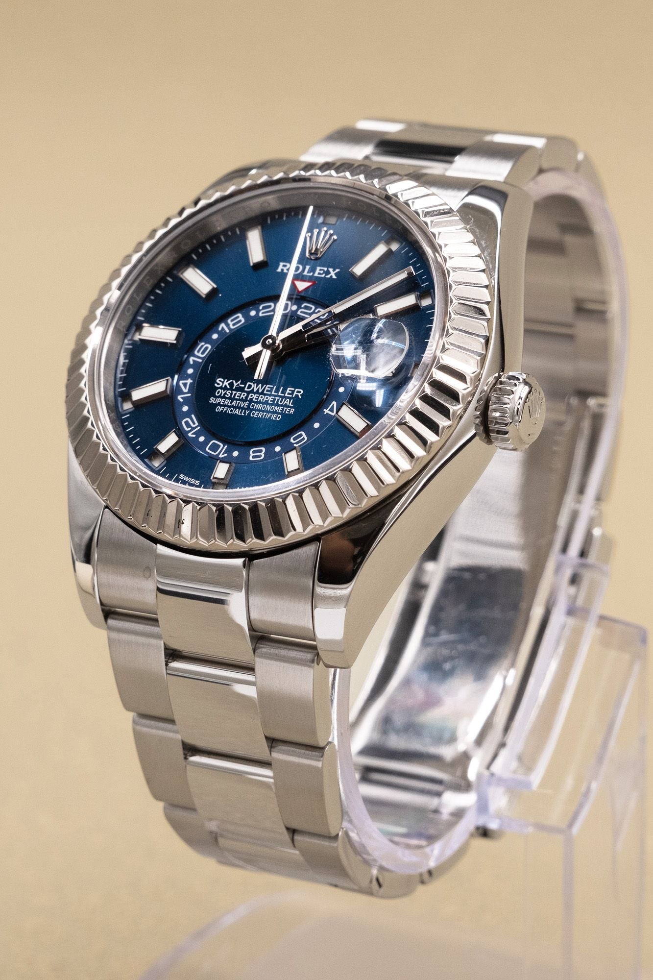 Rolex SkyDweller Blue Dial on Oyster 326934
