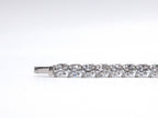 14K White Gold Lab Grown Round Diamond Tennis Necklace 45.7ct N-4568LGD