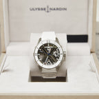 Ulysse Nardin Diver X Skeleton Skeleton Dial on White Rubber Strap 3723-170-1A Complete 2023