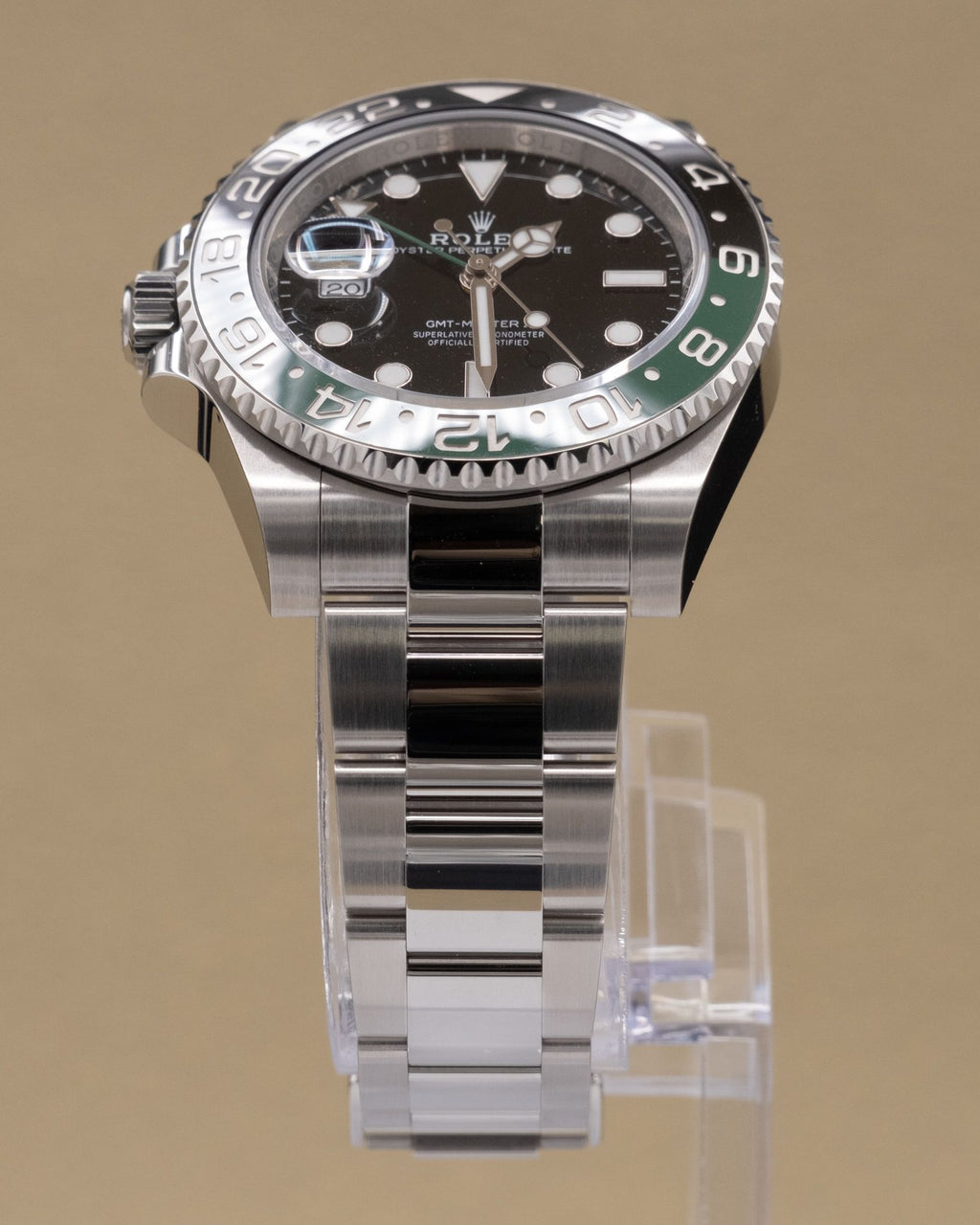 Rolex GMT-Master II "Sprite" Black Dial on Oyster 126720VTNR Complete 2025