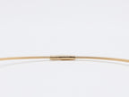 14K Yellow Gold Lab Grown Heart Diamond Collar Necklace 10.7ct N-506HS