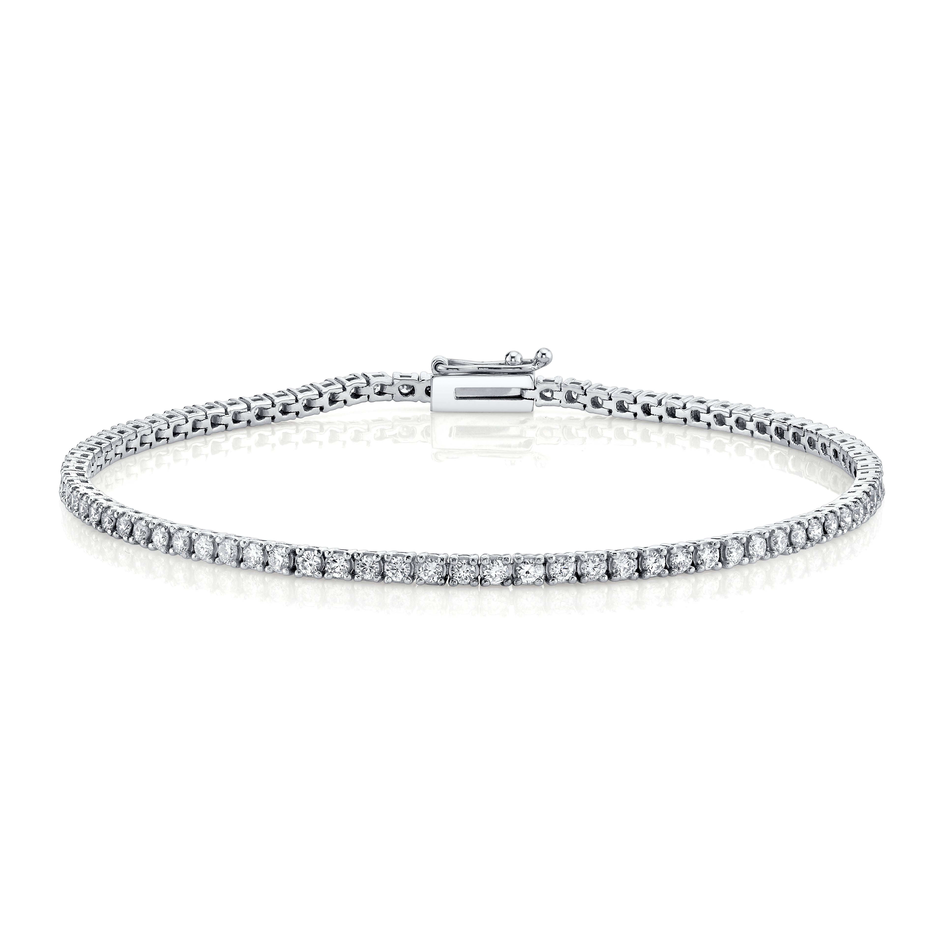 Classic Round Cut Jewelry Tennis Bracelet, 1ct b-100rd