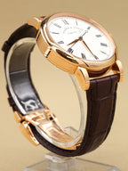 A. Lange & Sohne Richard Lange Silver Dial on Leather Strap 232.032/LSLS2324AD Complete 2018