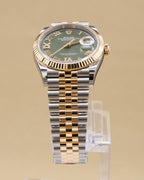 Rolex Datejust 36 Olive Green Roman Dial on Jubilee 126233 Complete 2026