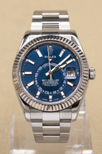 Rolex SkyDweller Blue Dial on Oyster 326934