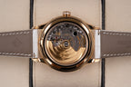 Patek Philippe Complications Annual Calendar Silvery Sunburst Dial on Leather Strap 4947R-001 Complete 2024