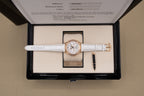 Patek Philippe Complications Annual Calendar Silvery Sunburst Dial on Leather Strap 4947R-001 Complete 2024