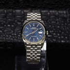 Rolex Datejust 36 Bright Blue Fluted Motif Dial on Jubilee 126234 Complete 2022