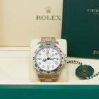 Rolex Explorer II White Dial on Oyster 216570 with Box