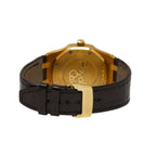 Audemars Piguet Royal Oak White Dial on Leather Strap 26120BA.OO.D088CR.01 Complete 2009