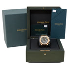 Audemars Piguet Royal Oak Chronograph "50th Anniversary" Green Dial on Leather Strap 26240OR.OO.D404CR.01 Complete 2024