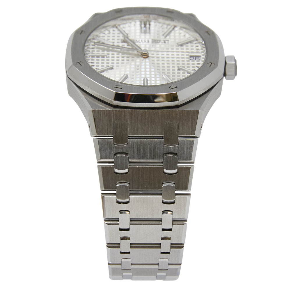 Audemars Piguet Royal Oak Selfwinding "50th Anniversary" Silver Dial on Bracelet 15510ST.OO.1320ST.03 Complete 2022