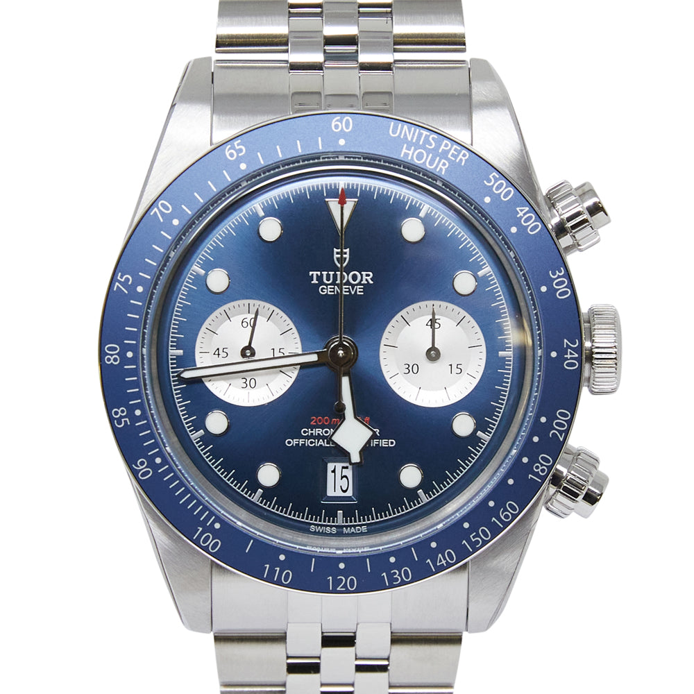 Tudor Black Bay Chrono Blue Dial on Bracelet M79360B-0002 Complete 2025