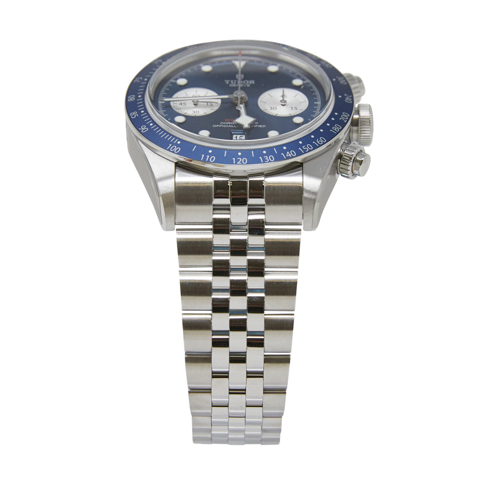 Tudor Black Bay Chrono Blue Dial on Bracelet M79360B-0002 Complete 2025