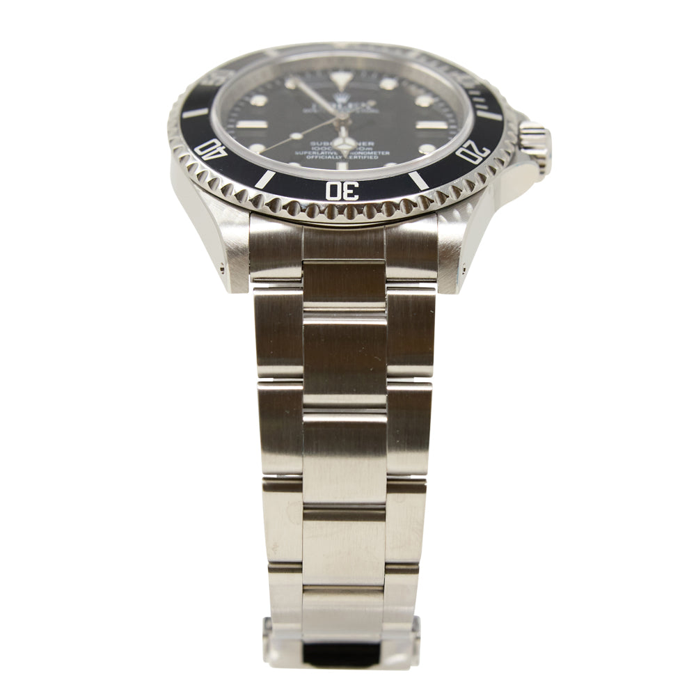Rolex Submariner Black Dial on Oyster 14060M Complete 2009