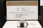 Patek Philippe Complications Annual Calendar Moon Phases Gray Dial on Black Leather Strap 5205G-010 Complete 2017
