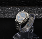 Audemars Piguet Royal Oak Chronograph Blue Dial on Bracelet 26715ST.ZZ.1356ST.01 Card 2022
