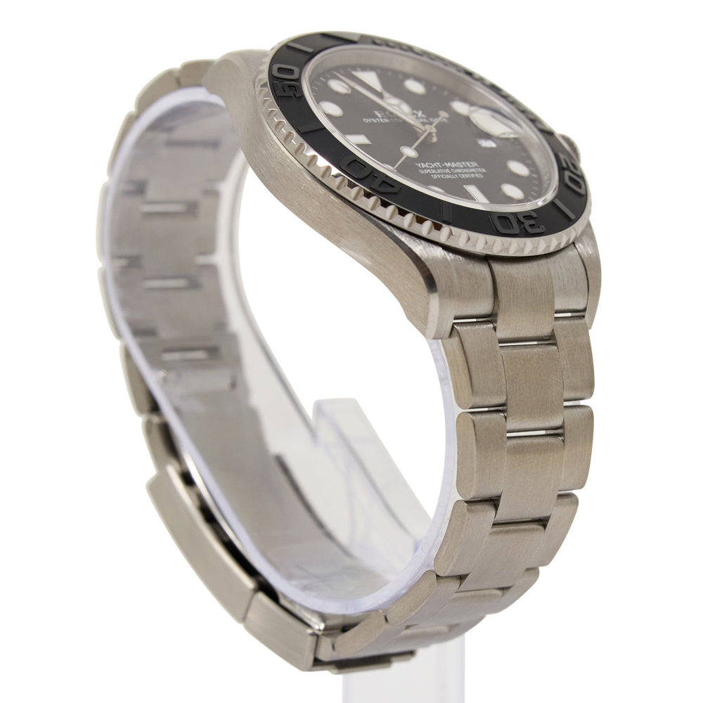 Rolex Rlx Titanium Yacht-Master 42 Black Dial on Oyster 226627 Complete 2025