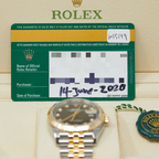 Rolex Datejust Black Diamond Dial on Jubilee 126233 Complete 2020