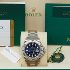 Rolex Yacht-Master Blue Dial on Oyster 116622 Card 2019
