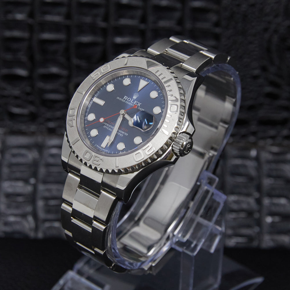 Rolex Yacht-Master Blue Dial on Oyster 116622 Card 2019