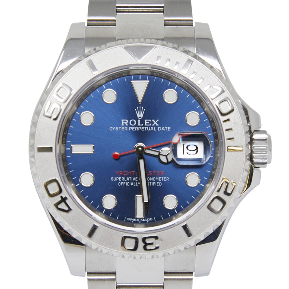 Rolex Yacht-Master Blue Dial on Oyster 116622 Card 2019