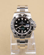 Rolex GMT-Master II Black Dial on Oyster 116710LN Complete 2016