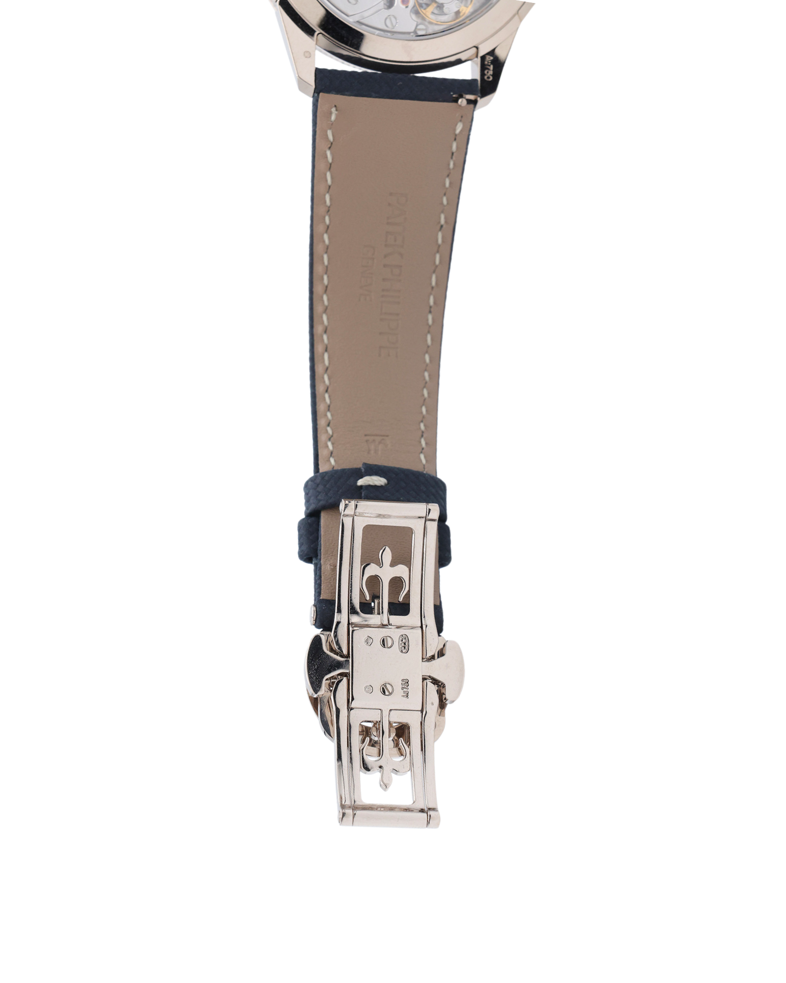 Patek Philippe Calatrava Blue Dial on Strap 5328G-001 Complete 2025