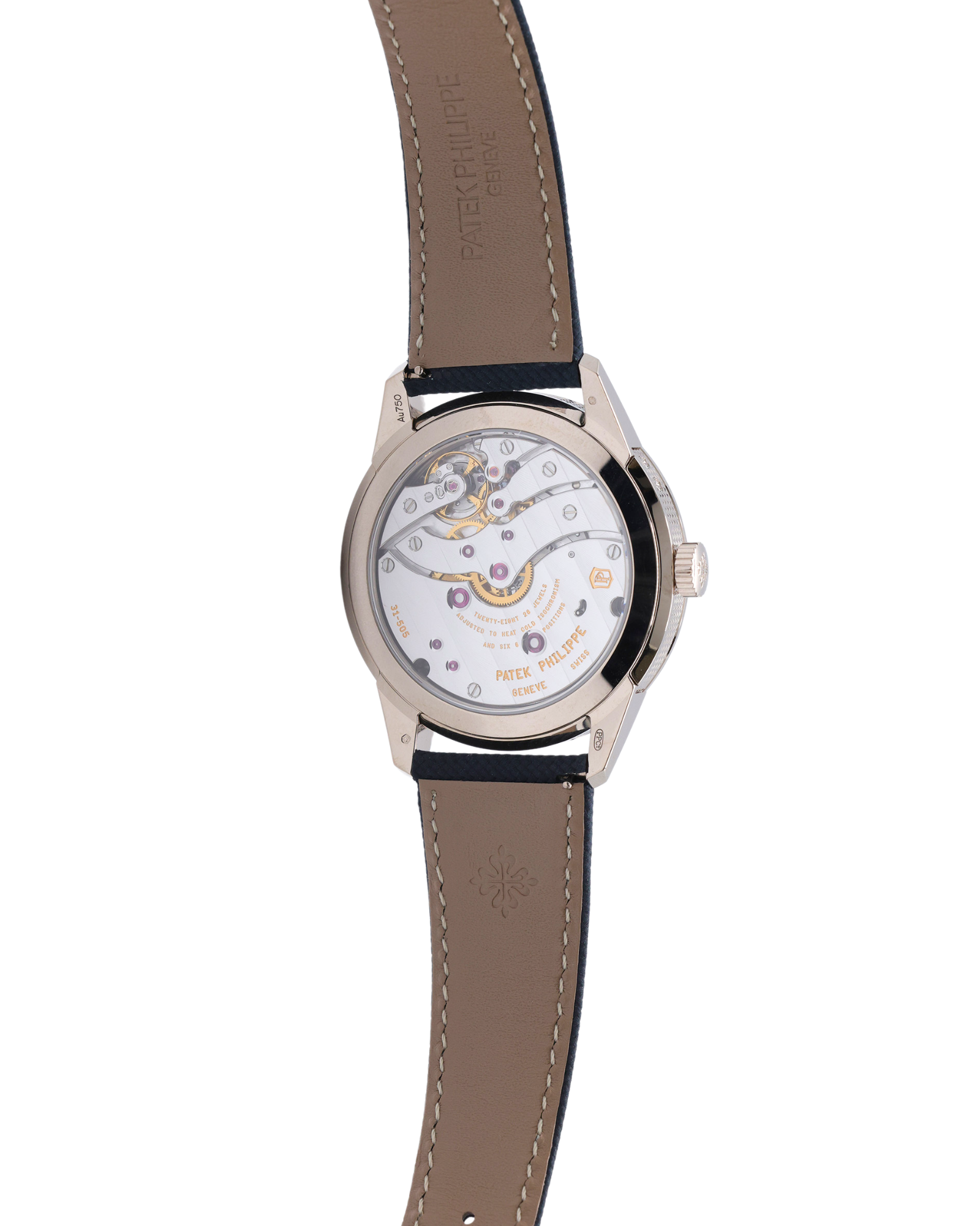 Patek Philippe Calatrava Blue Dial on Strap 5328G-001 Complete 2025