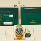 Rolex SkyDweller Black Index Dial on Oyster 326938 Complete 2023