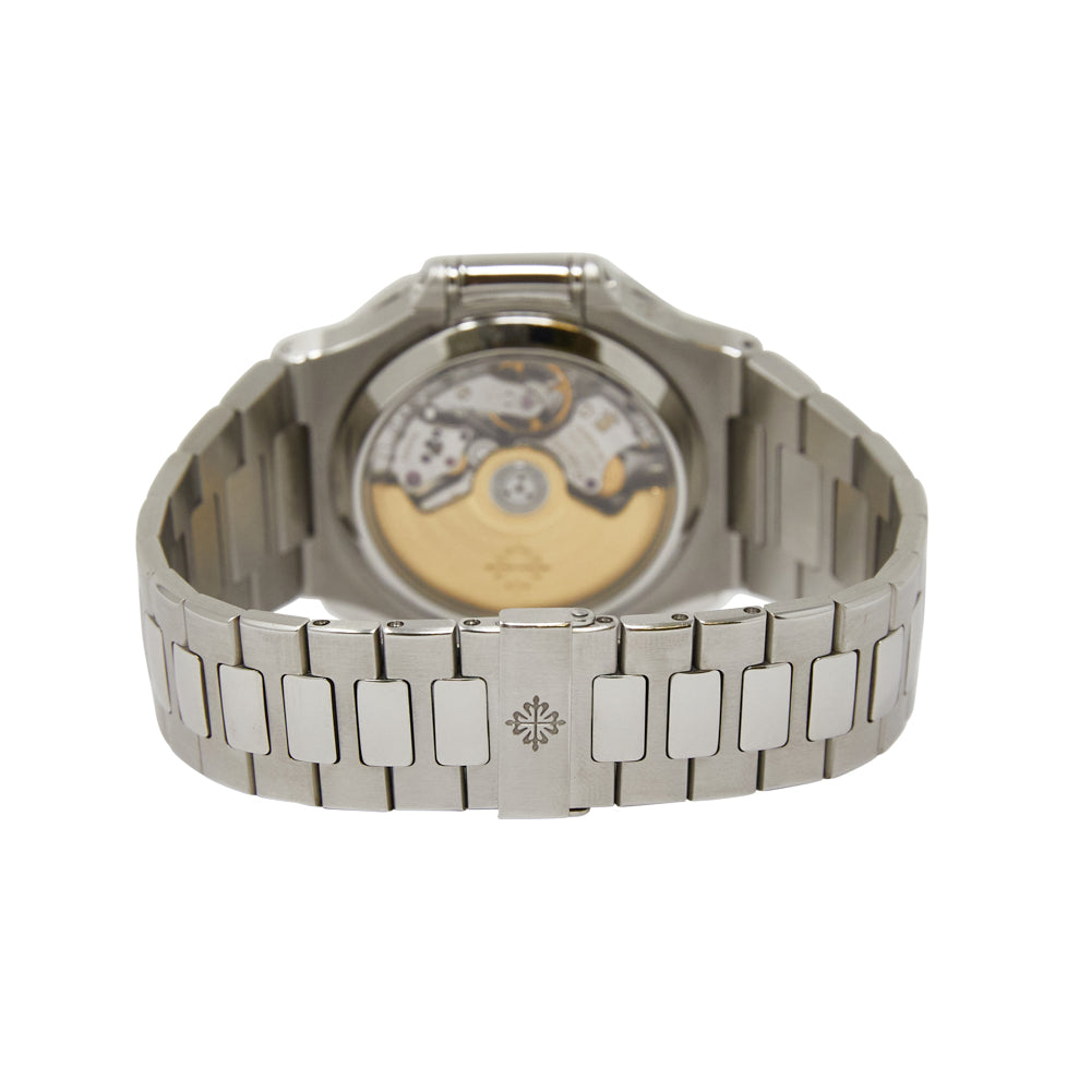 Patek Philippe Nautilus Blue Dial on Bracelet 5980/1A-001 Complete 2008