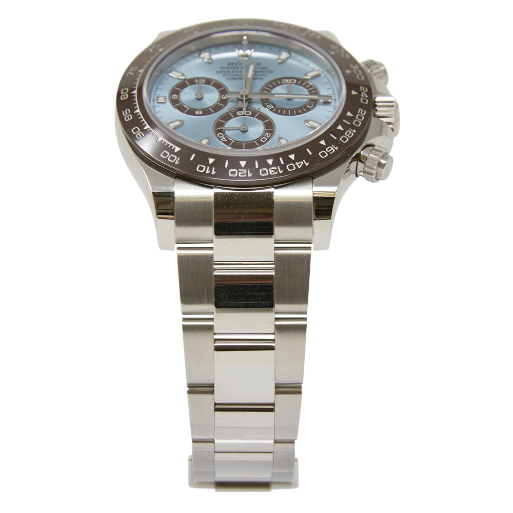 Rolex Daytona Ice Blue Index Dial on Oysterlock 116506 Complete 2021