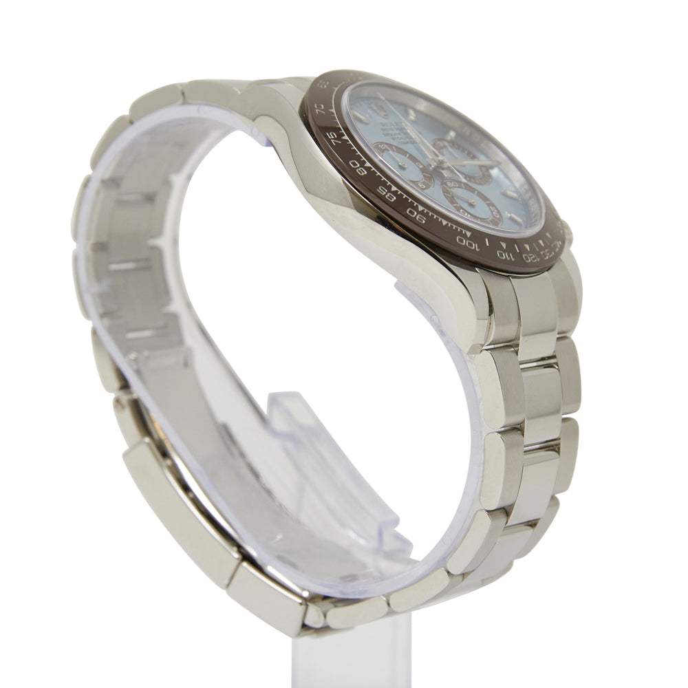 Rolex Daytona Ice Blue Index Dial on Oysterlock 116506 Complete 2021